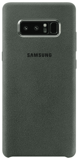 Samsung ochranné pouzdro z kůže Alcantara (Galaxy Note 8), khaki