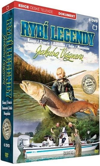 Rybí legendy Jakuba Vágnera (6DVD) - DVD
