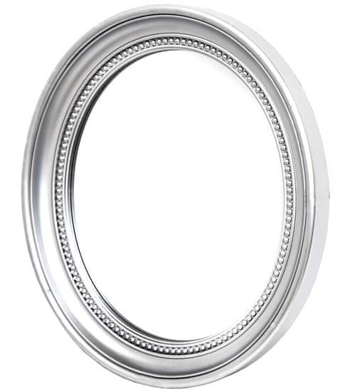 Sifcon Nástěnné zrcadlo, stříbrné, 39cm