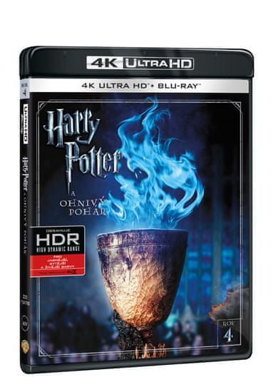 Harry Potter a Ohnivý pohár (2 disky) - Blu-ray + 4K ULTRA HD