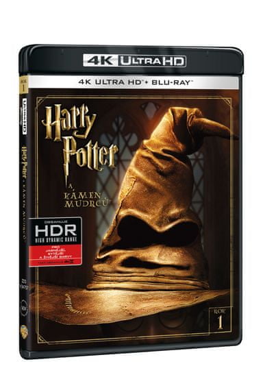 Harry Potter a Kámen mudrců (2 disky) - Blu-ray + 4K ULTRA HD