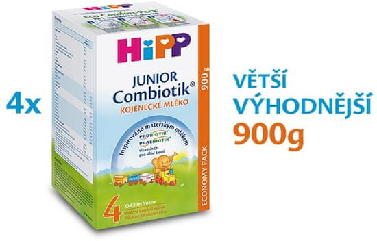 HiPP 4 Junior Combiotik - 4 x 900g