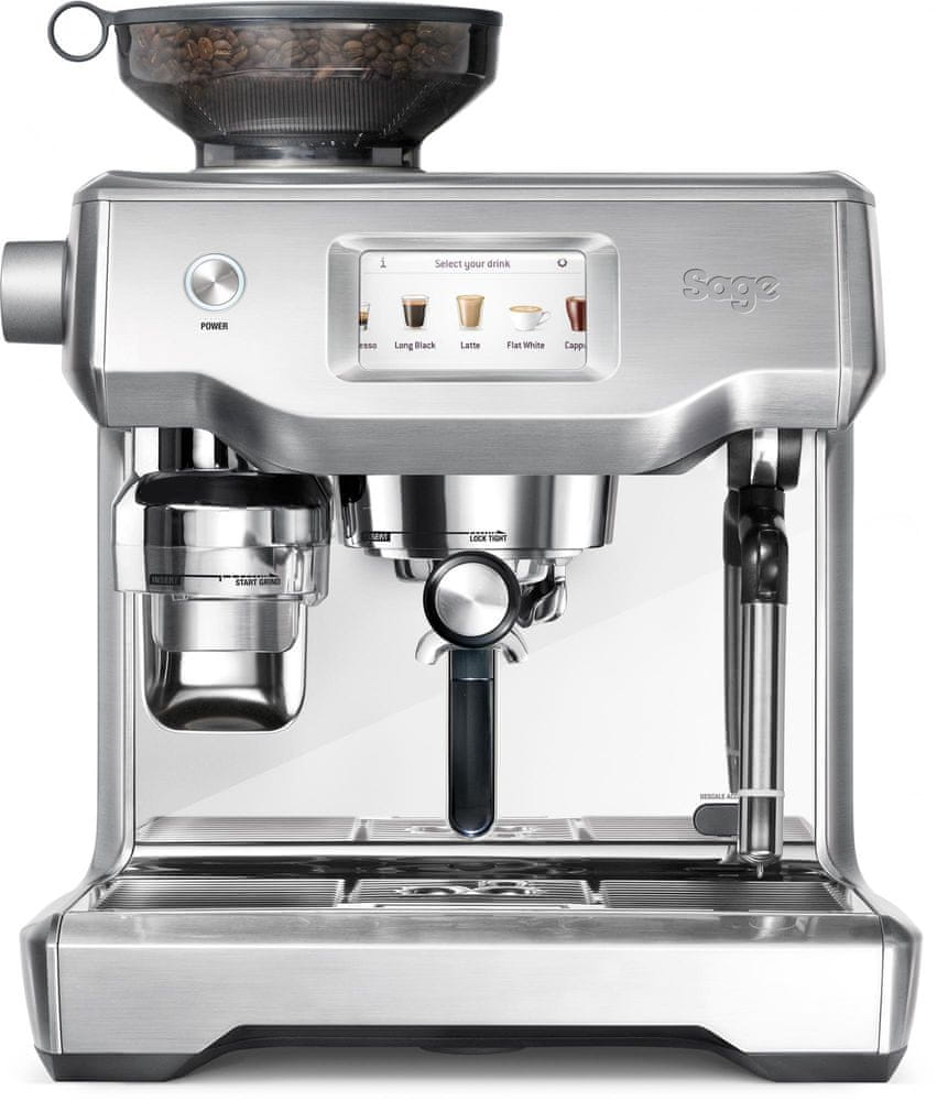 Levně SAGE pákový kávovar SES990BSS + 3 roky prodloužená záruka
