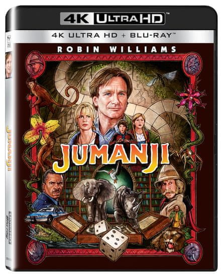 Jumanji (2 disky) - Blu-ray + 4K ULTRA HD