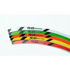 R&G racing proužky na ráfky RG-Racing, zelená