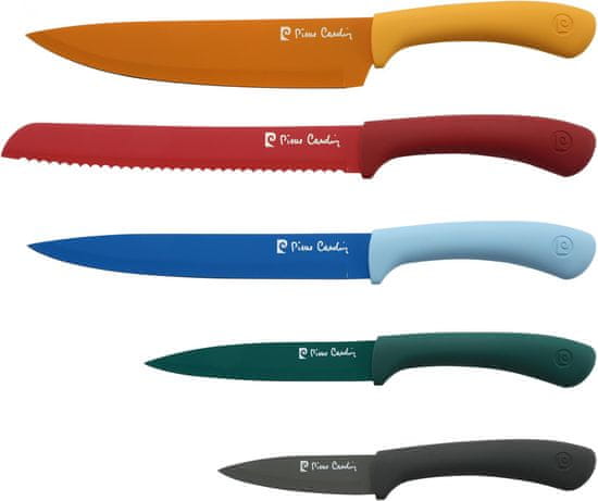 Pierre Cardin Sada barevných nožů, 5 ks