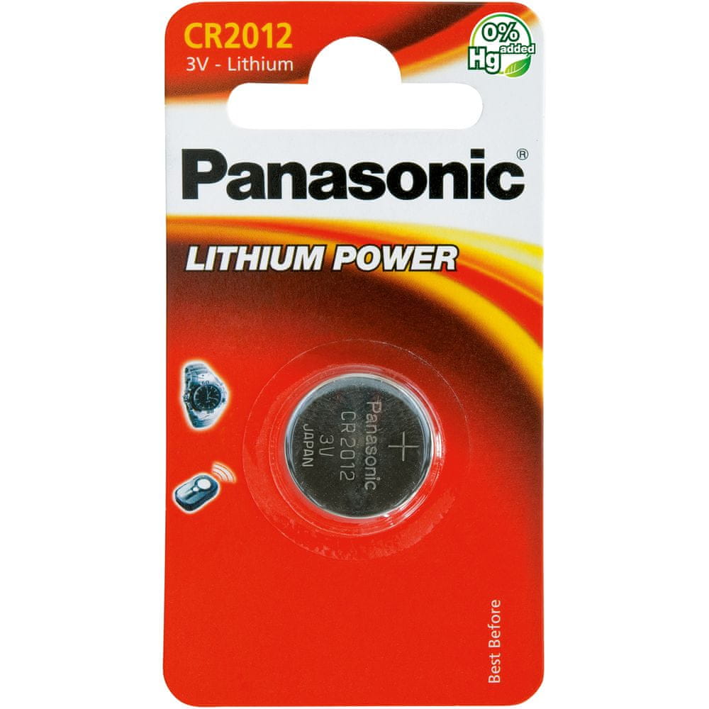 Panasonic Baterie Lithium Power (CR-2012/1B), 1ks