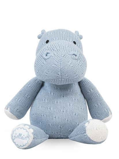 Jollein Stuffeld animal Soft knit hippo