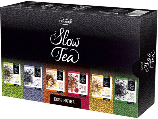 Pickwick Slow Tea variační box, 24 ks