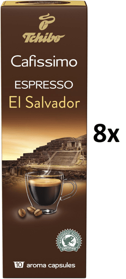 Tchibo Cafissimo Espresso El Salvador, 8x10 kapslí