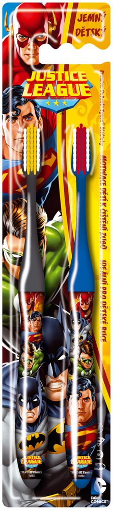 Justice League zubní kartáček 2-pack