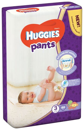 Huggies Pants Jumbo 3 (6-11 kg) 44 ks