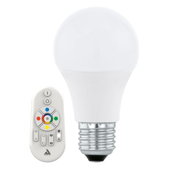 Eglo LED Stmívatelná žárovka CONNECT E27/9W + dálkové ovládání - 11585 - zánovní
