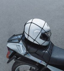 Held síťka 40x40cm černá pro zajištění helmy nebo zavazadla