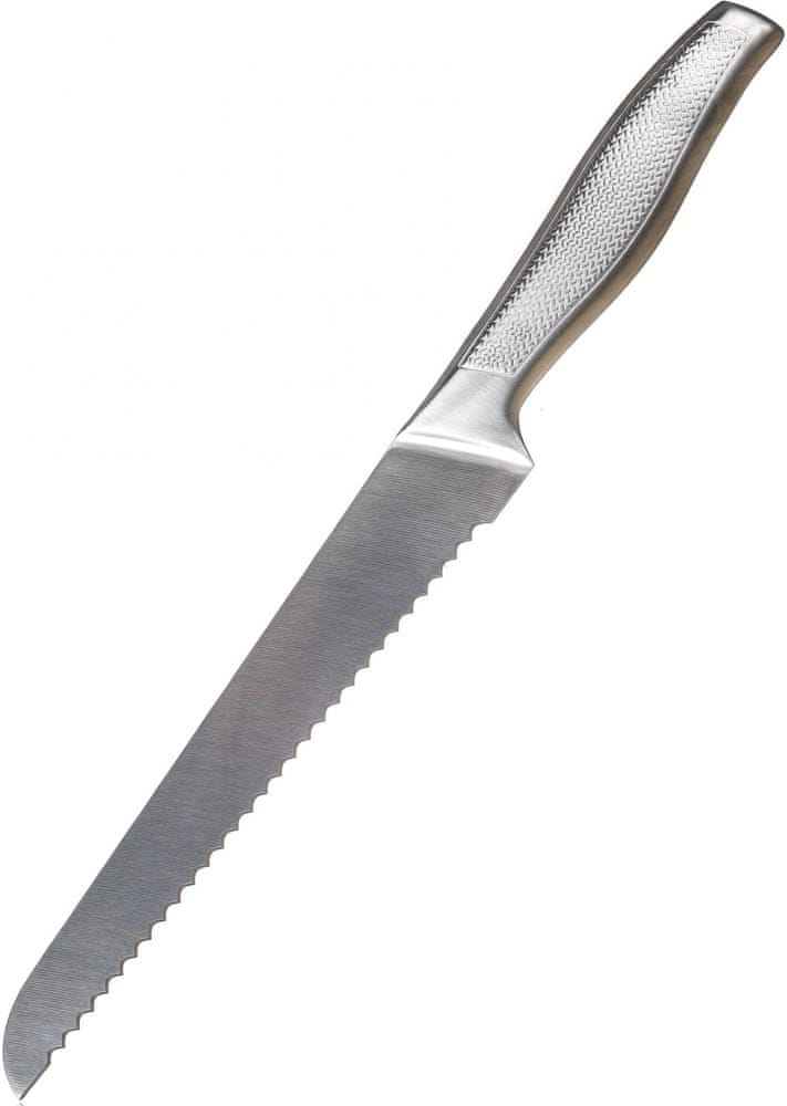 Levně Banquet Nůž na chleba Metallic 33,5 cm