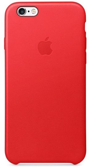 Apple Kožený kryt, Apple iPhone 6/6S Plus, MKXG2BZ/A, red