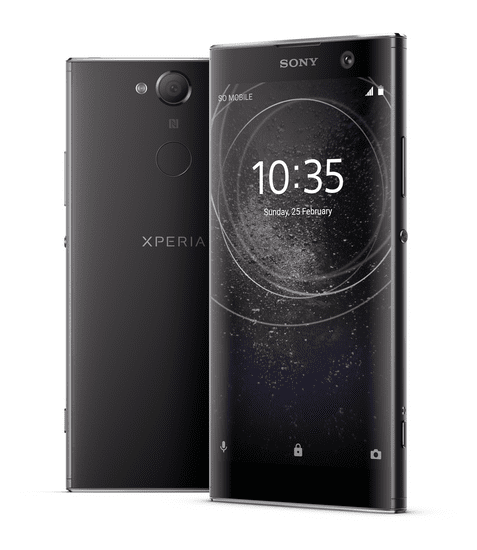 Sony Xperia XA2, H4113 , Dual SIM, černá - zánovní