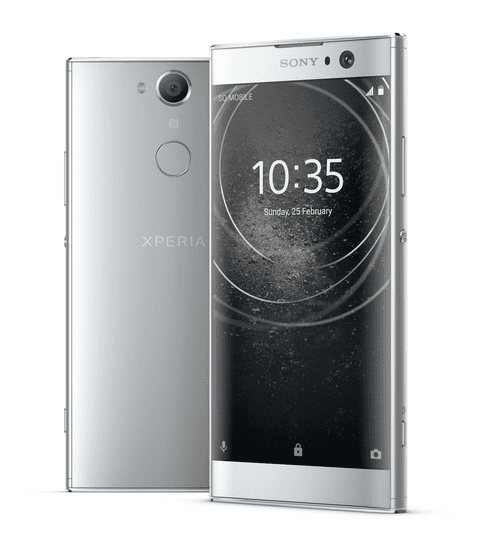 Sony Xperia XA2, H4113 , Dual SIM, stříbrná