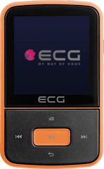 ECG PMP 30 8GB, černá/oranžová - zánovní