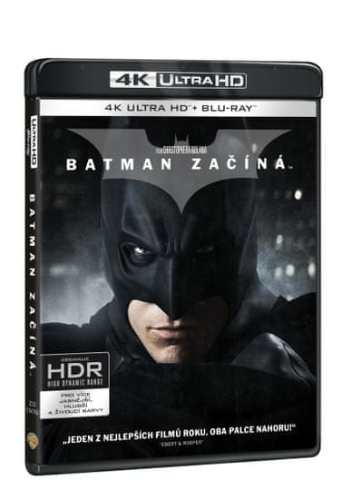 Batman začíná (3 disky) - Blu-ray + 4K ULTRA HD