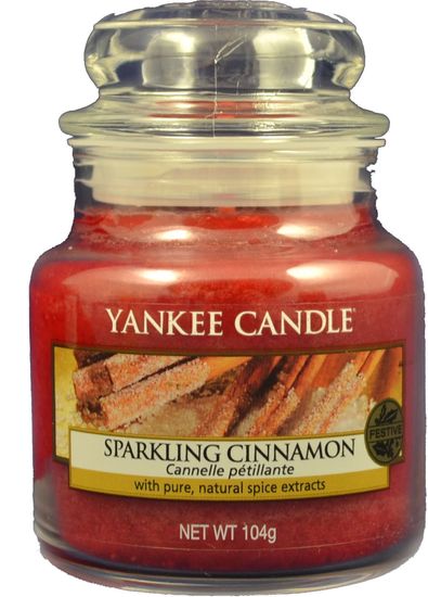 Yankee Candle Sparkling Cinnamon Classic malý 104 g