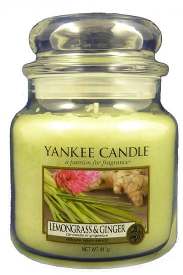 Yankee Candle Lemongrass & Ginger Classic střední 411 g