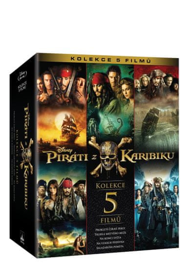 Piráti z Karibiku: Kolekce 1.-5. (5BD) - Blu-ray
