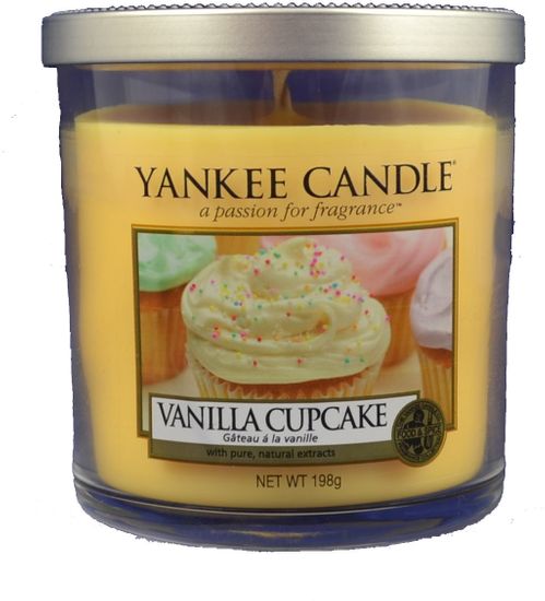 Yankee Candle Vanilla Cupcake Décor malý 198 g