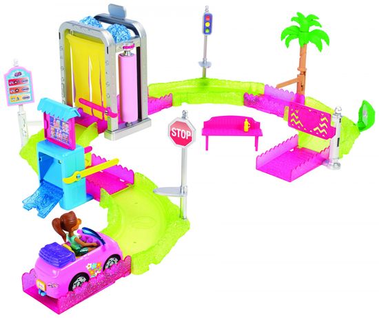 Mattel Barbie mini Vozomyčka herní set - rozbaleno