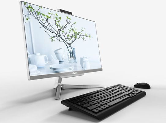 Domácí, kancelářský počítač All-in-One Acer Aspire C22-865 klávesnice monitor myš počítač v jednom
