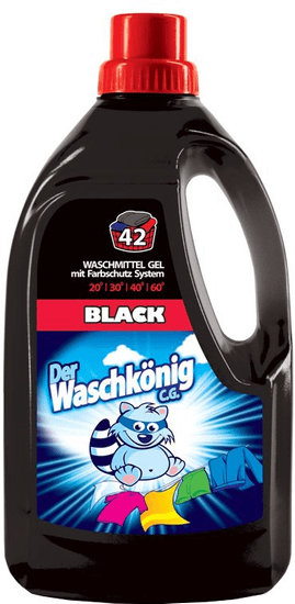 Waschkönig Prací gel Black 1,5 l (42 praní)