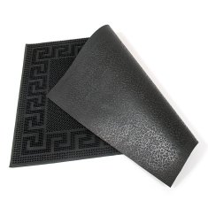 FLOMA Gumová vstupní kartáčová rohož Pins - Deco - 60 x 40 x 0,8 cm