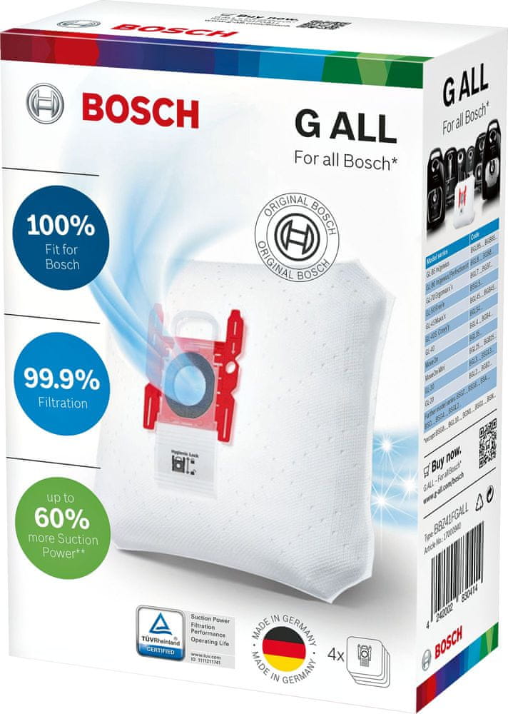 Bosch BBZ 41FG ALL - rozbaleno
