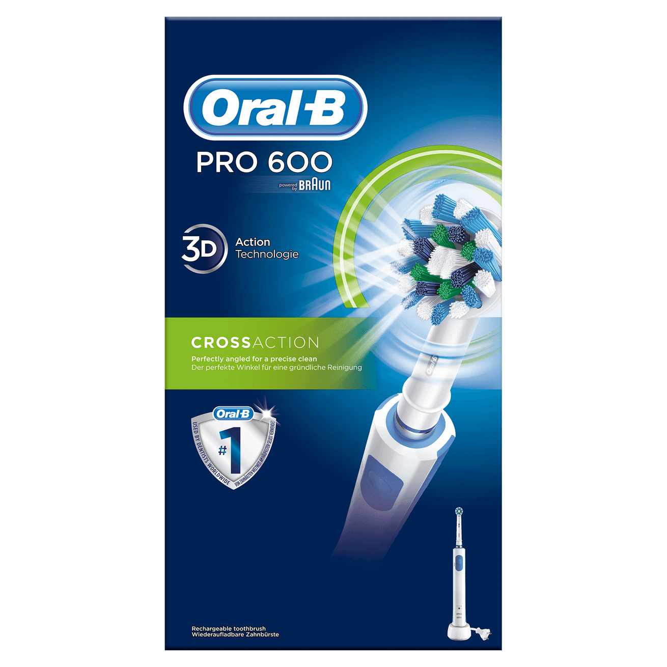 Oral-B PRO 600 Cross Action program Daily Clean