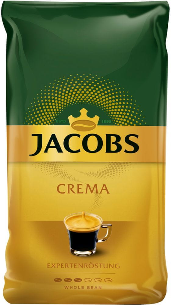 Levně Jacobs CREMA zrnková káva 1000g