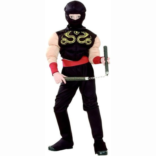 MaDe Dětský kostým - Ninja, 110 - 120 cm
