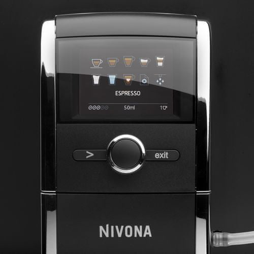 Nivona NICR 841 CafeRomatica intuitív vezérléssel rendelkezik