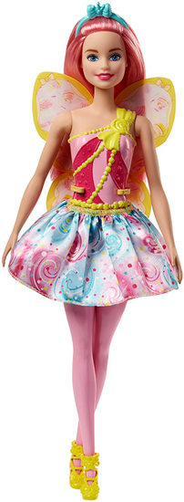 Mattel Barbie víla světle růžová