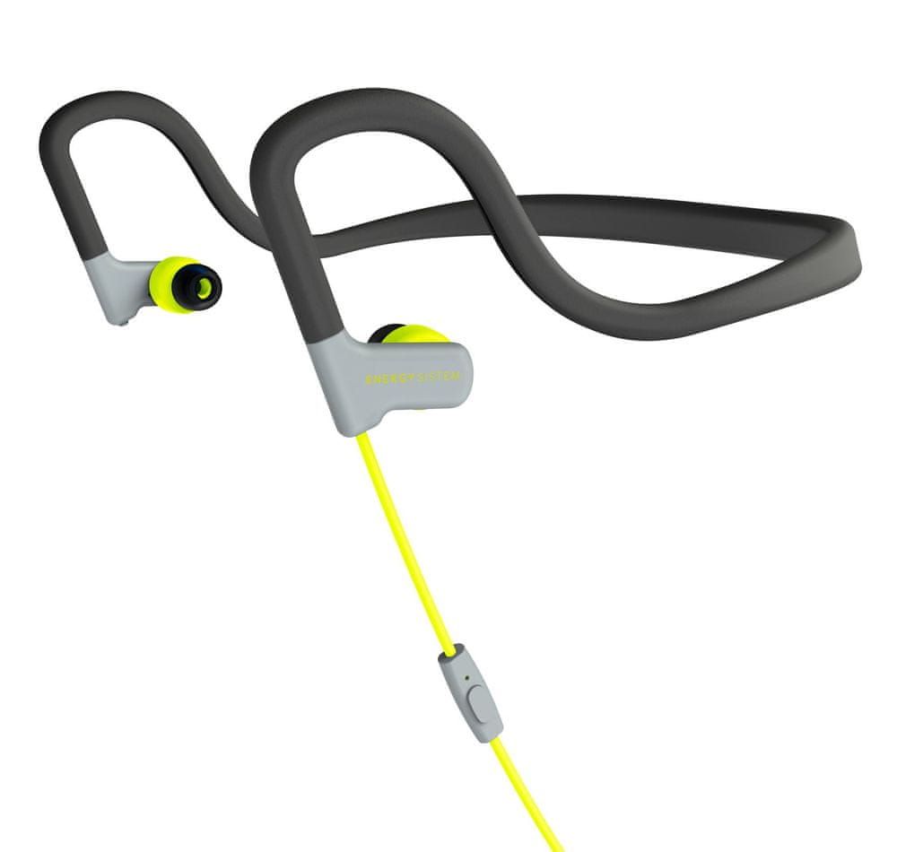 Energy Sistem Earphones Sport 2 sluchátka s mikrofonem, žlutá
