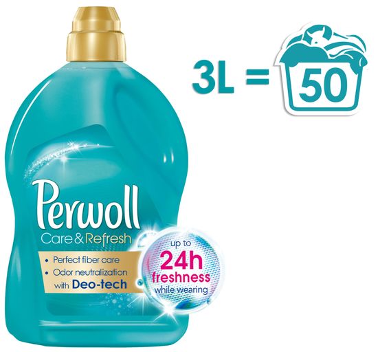 Perwoll Care & Refresh 3 l (50 praní)