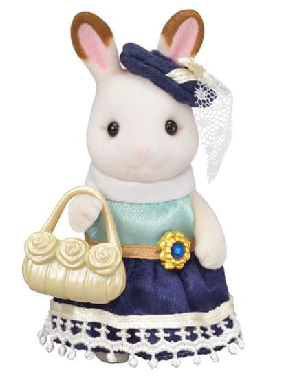 Sylvanian Families Chocolate králičice se žlutou kabelkou 6002