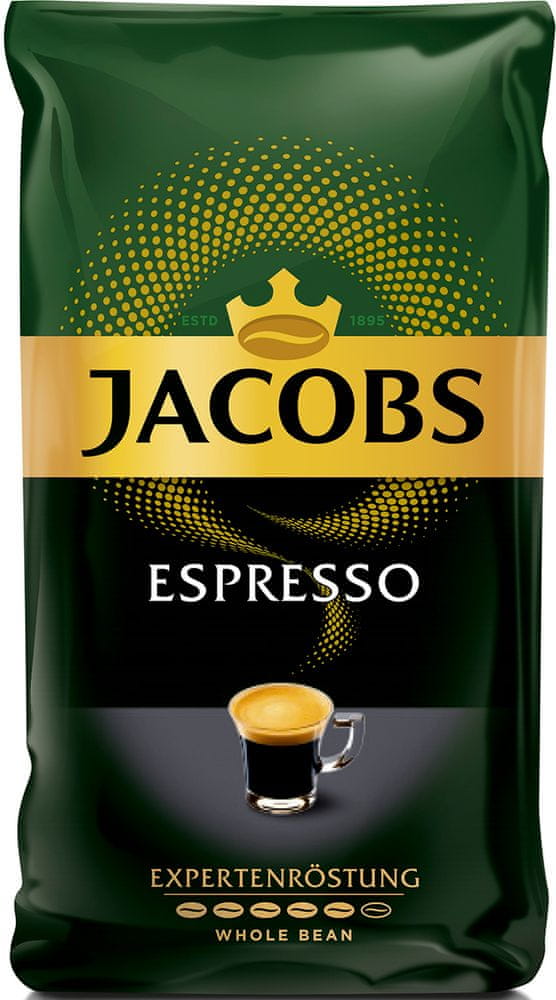 Levně Jacobs ESPRESSO zrnková káva 500g
