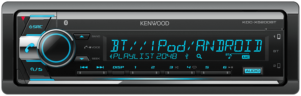 Levně Kenwood Electronics KDC-X5200BT