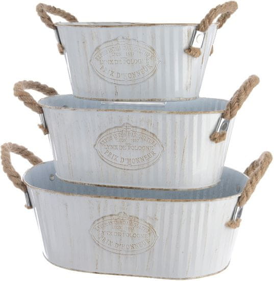 Kaemingk Set oválných kbelíků 3 ks