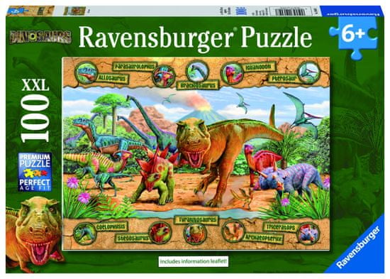 Ravensburger Dinosauři 100 dílků