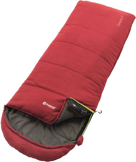 Outwell Spací pytel Sleeping bag Campion Junior - rozbaleno