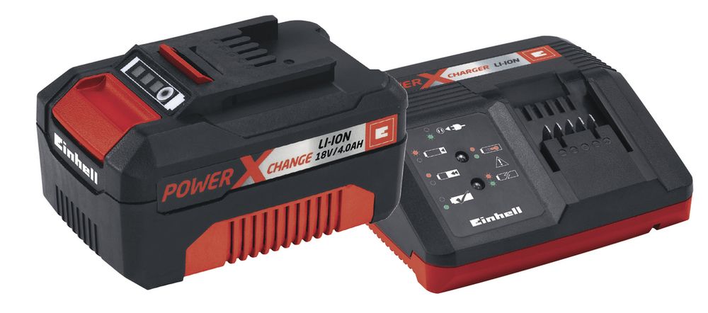 Einhell Starter-Kit Power-X-Change 18 V/4,0 Ah - zánovní