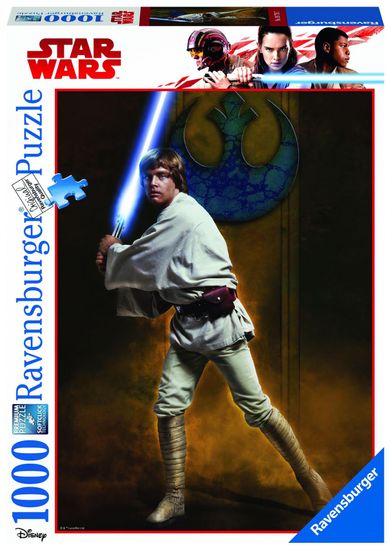 Ravensburger Disney Star Wars: Luke Skywalker 1000 dílků