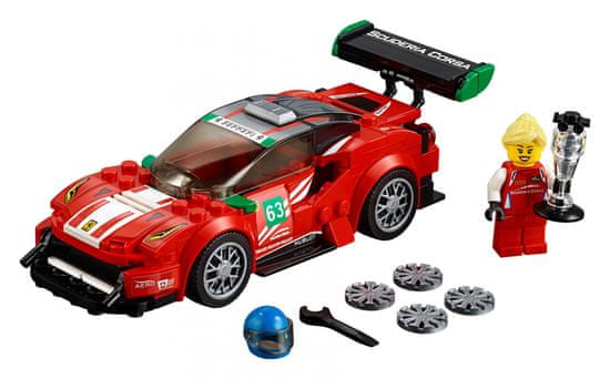 LEGO Speed Champions 75886 Ferrari 488 GT3 "Scuderia Corsa" - rozbaleno