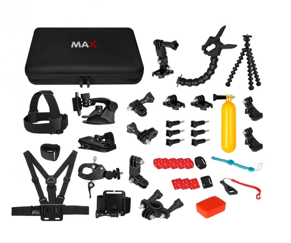 MAX univerzální sada 43v1 příslušenství pro akční kamery - použité